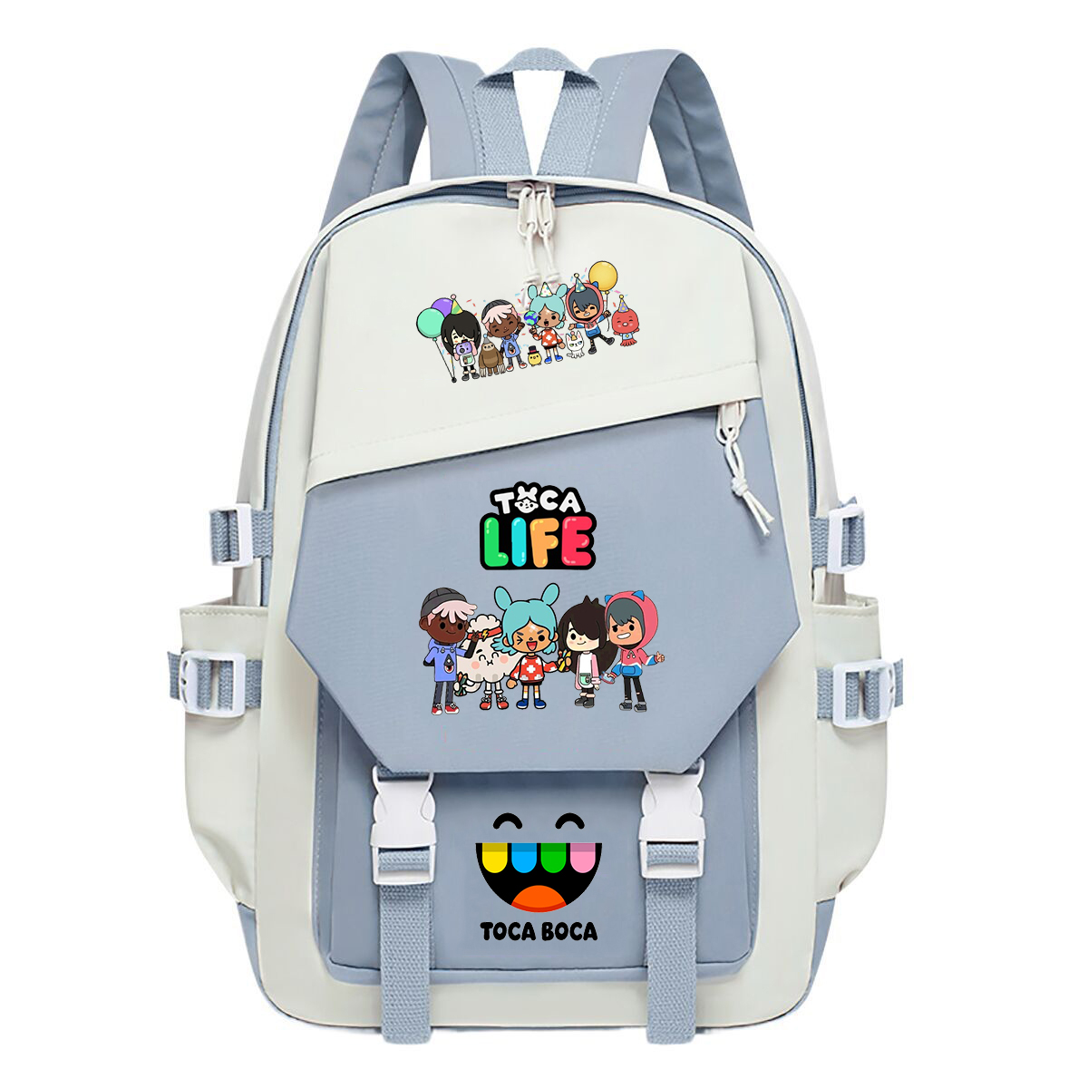 Toca Life World Print Backpack - огляд і ціна Korean Lifestyle Student
